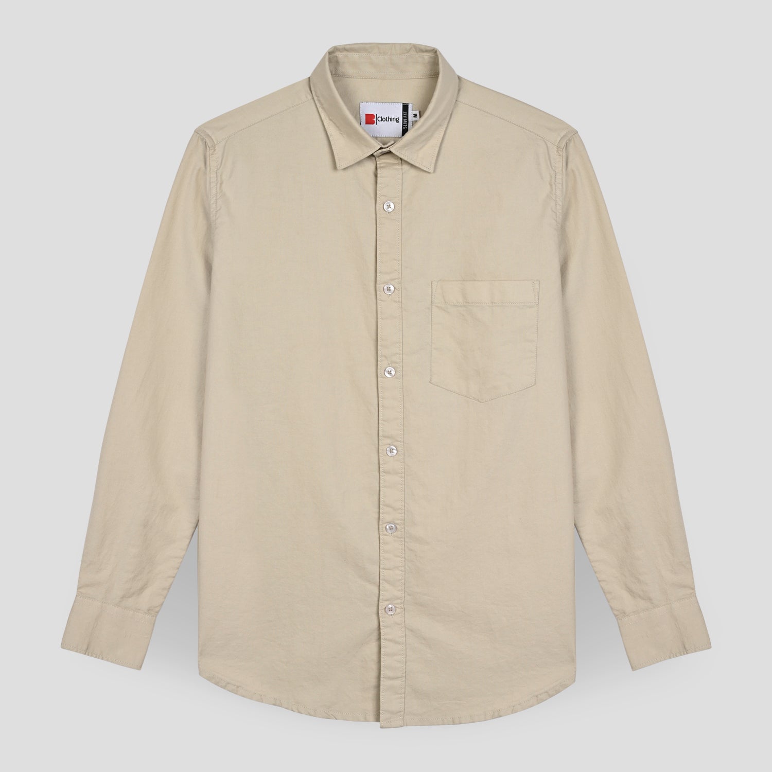 Casual Oxford Shirt - Fawn