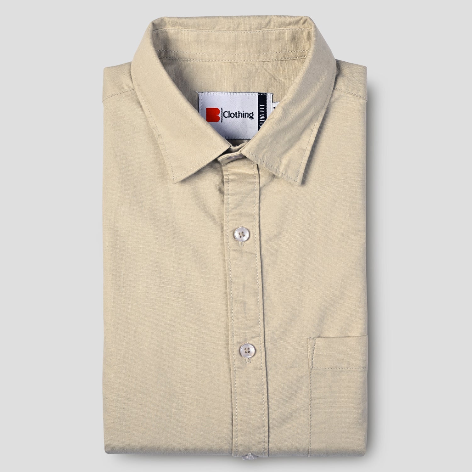 Casual Oxford Shirt - Fawn