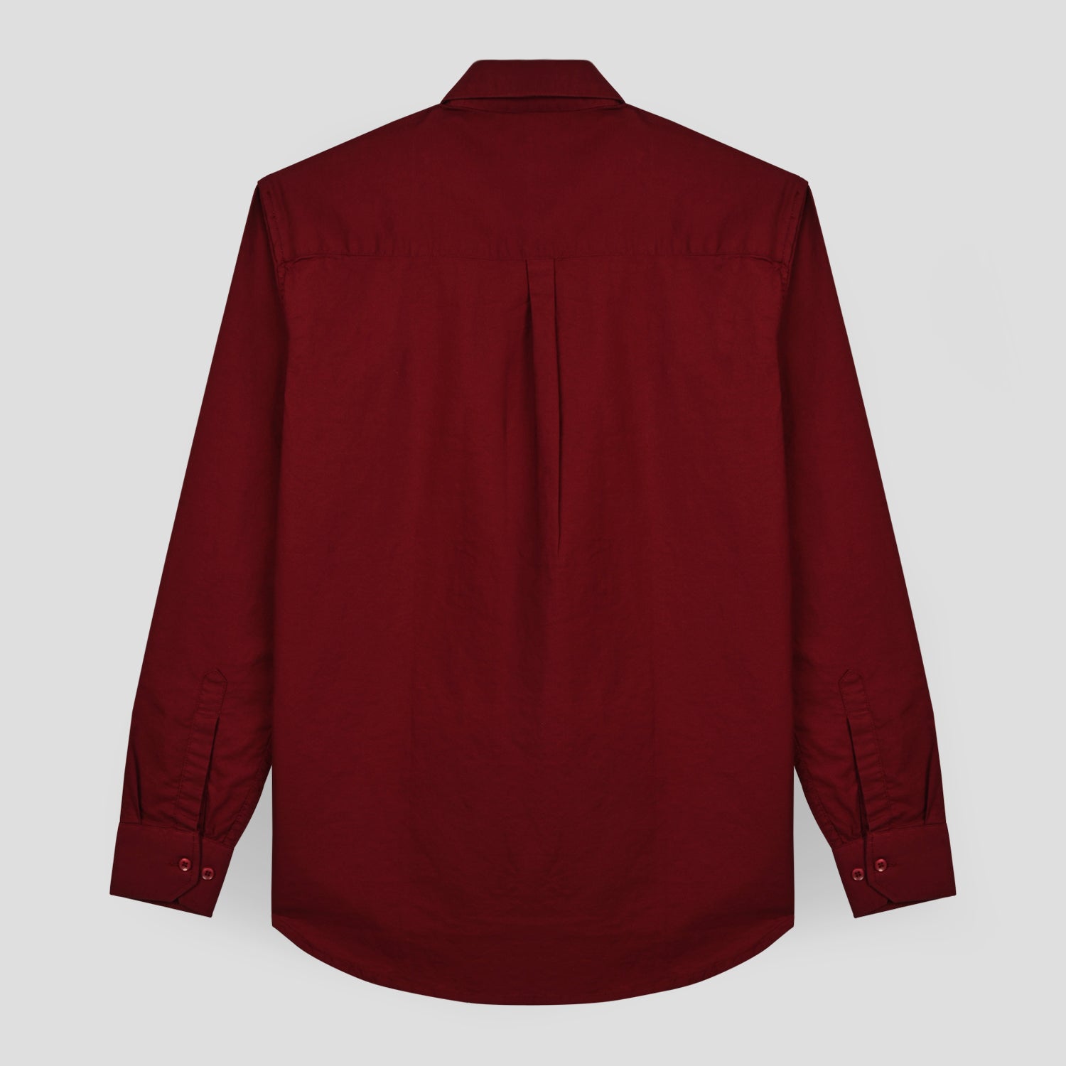 Casual Oxford Shirt - Maroon
