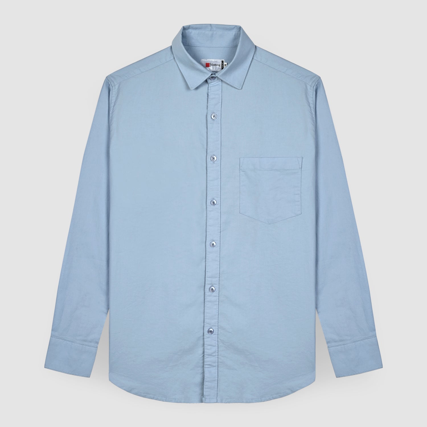 Casual Oxford Shirt - Sky Blue