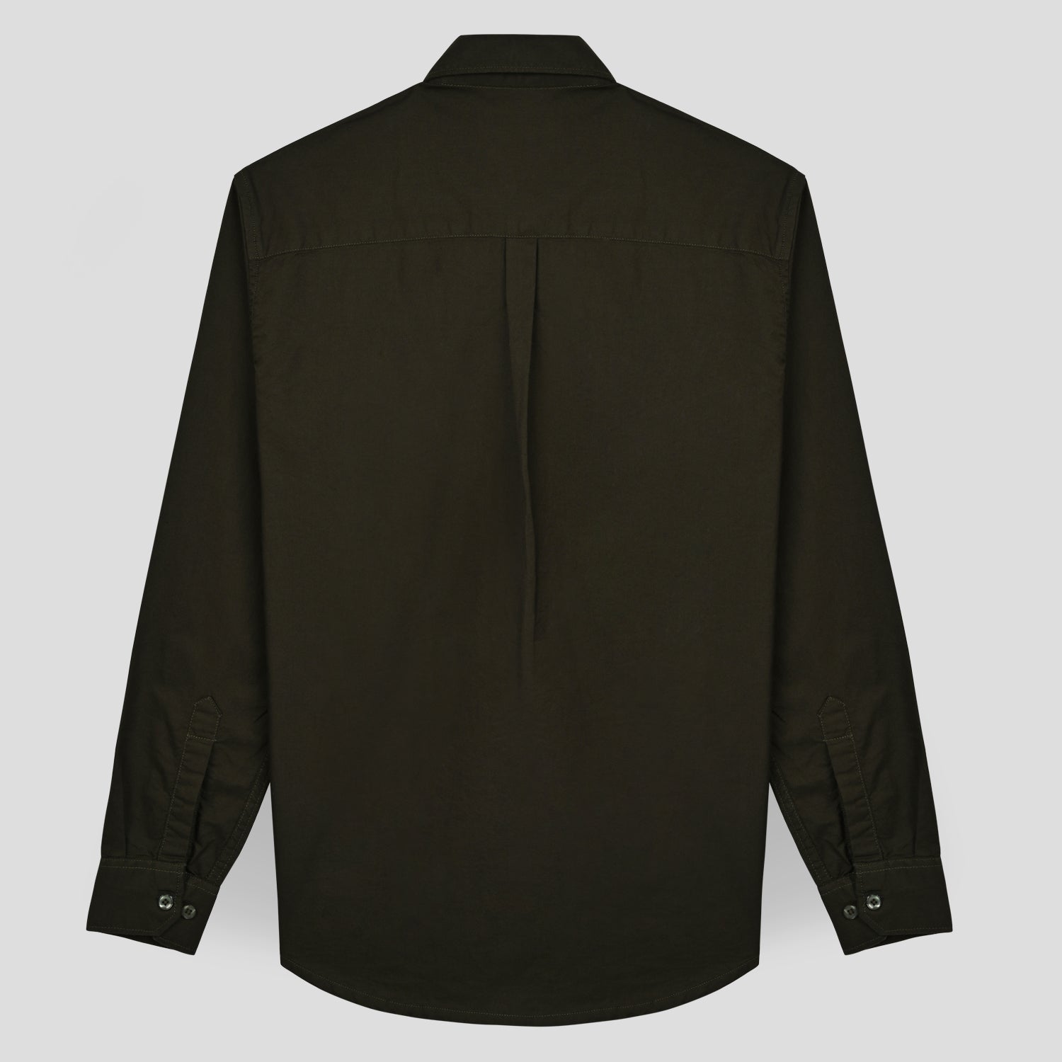 Casual Oxford Shirt - Olive Green