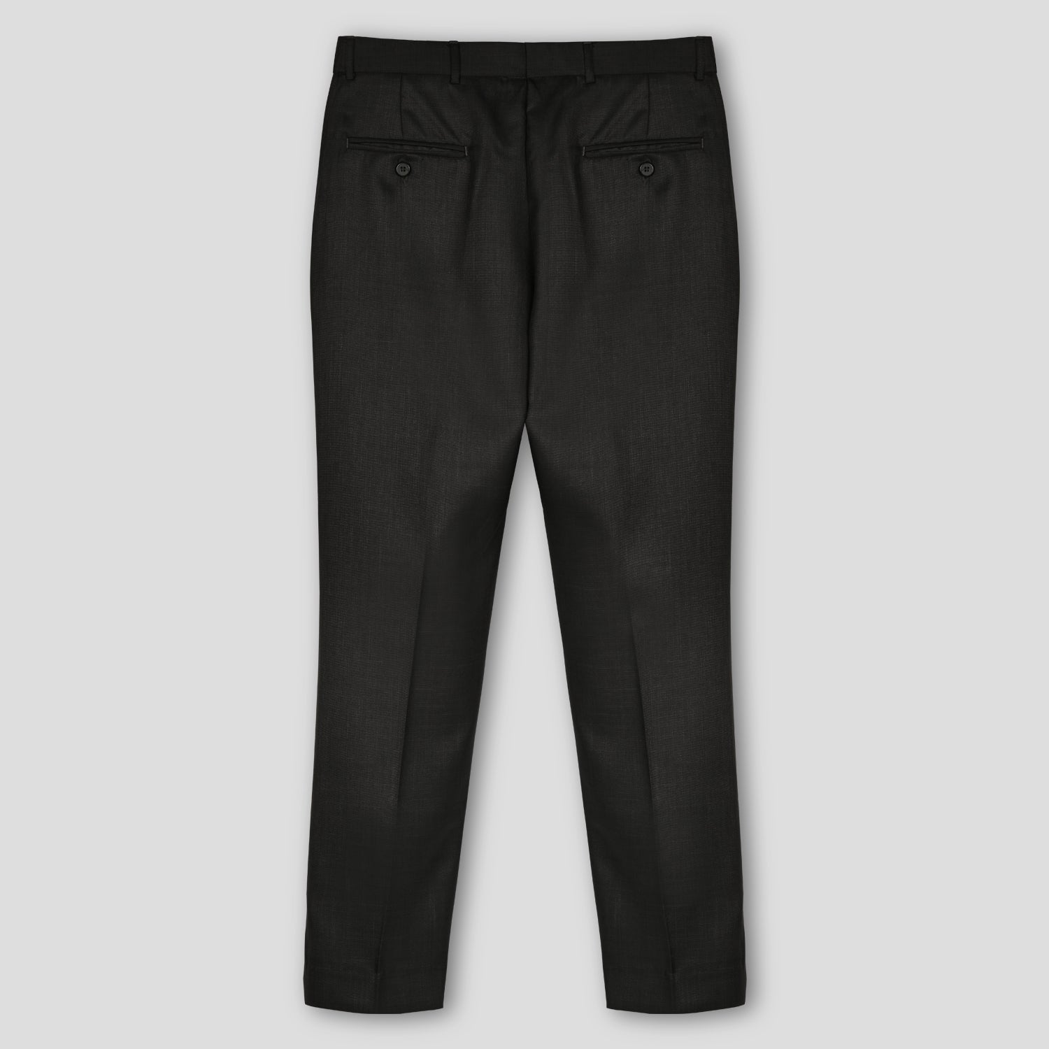 Classic Dobby Trousers - Dark Brown