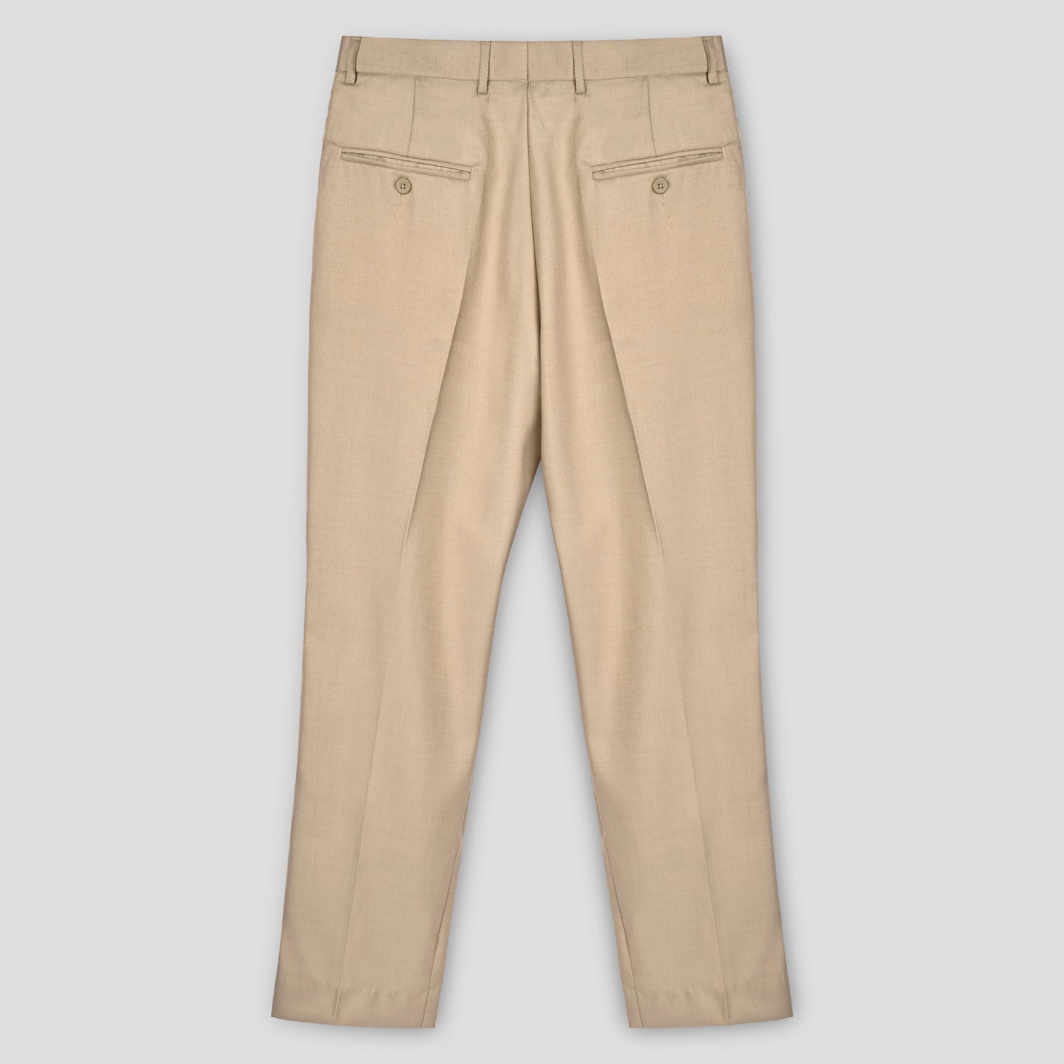 Classic Dobby Trousers - Cream