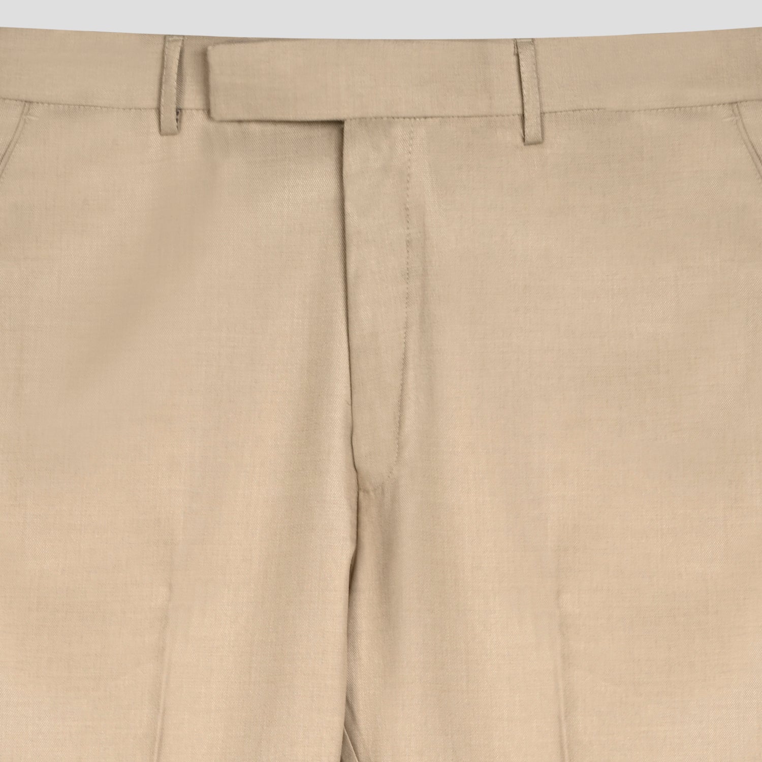 Classic Dobby Trousers - Cream