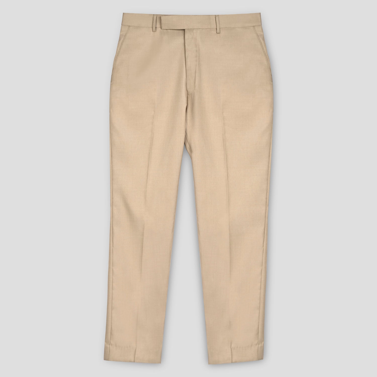 Classic Dobby Trousers - Cream