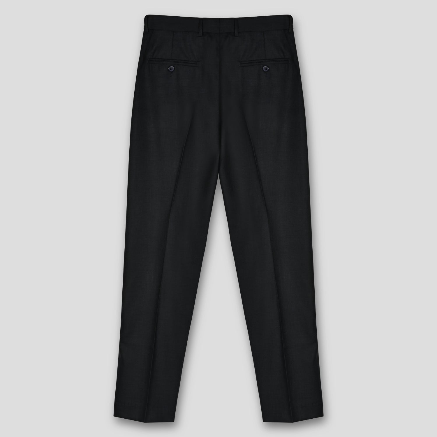 Classic Dobby Trousers - Navy Blue