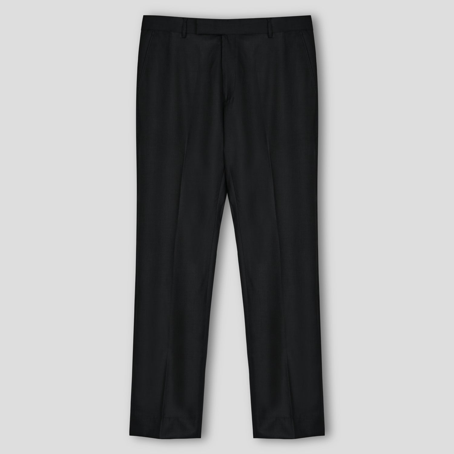 Classic Dobby Trousers - Navy Blue