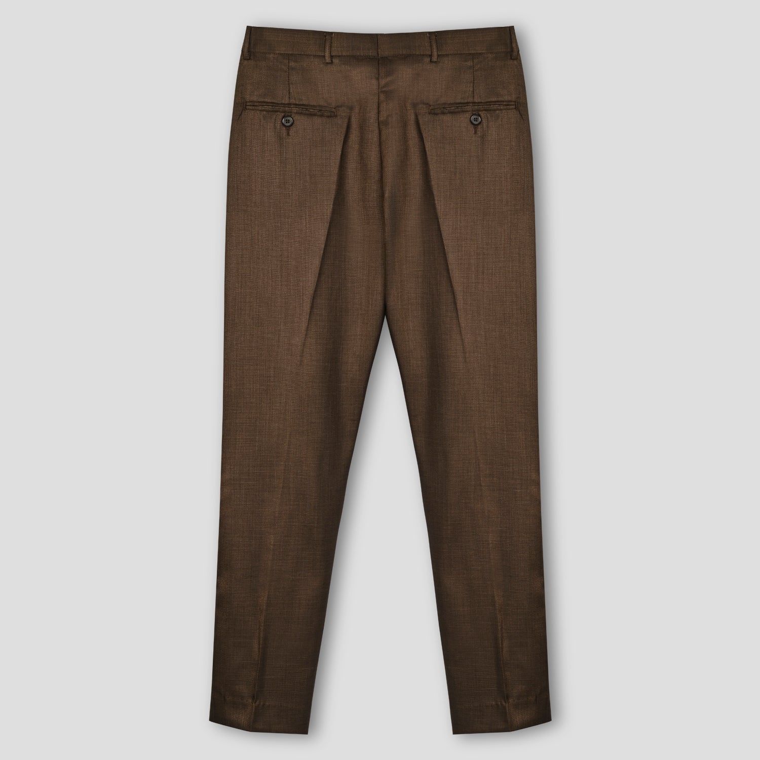 Classic Dotted Trousers - Dark Brown