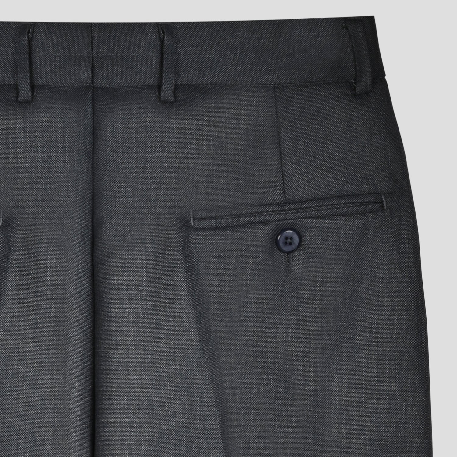 Classic Dual Tone Trousers - Grey