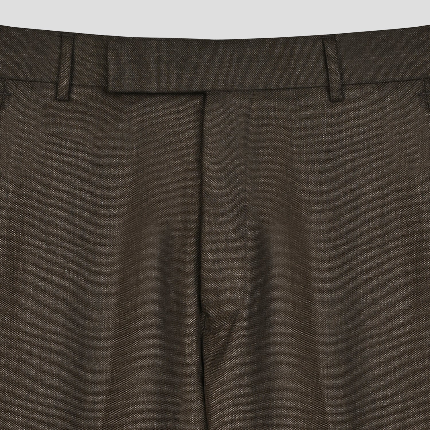 Classic Dual Tone Trousers - Dark Brown