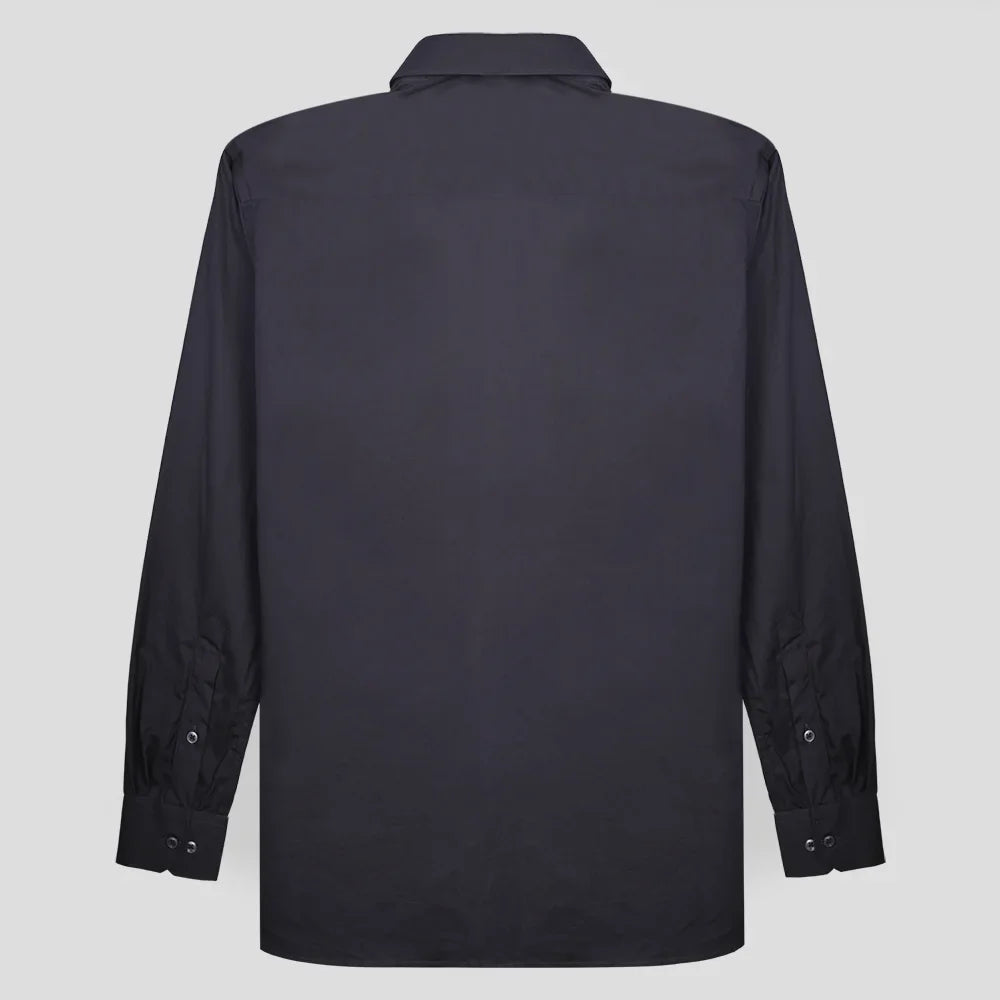Classic Poplin Shirt - Dark Grey