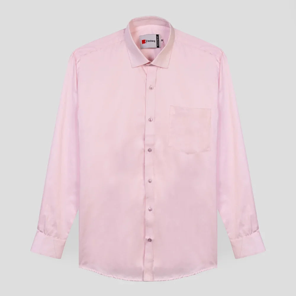 Classic Poplin Shirt - Light Pink
