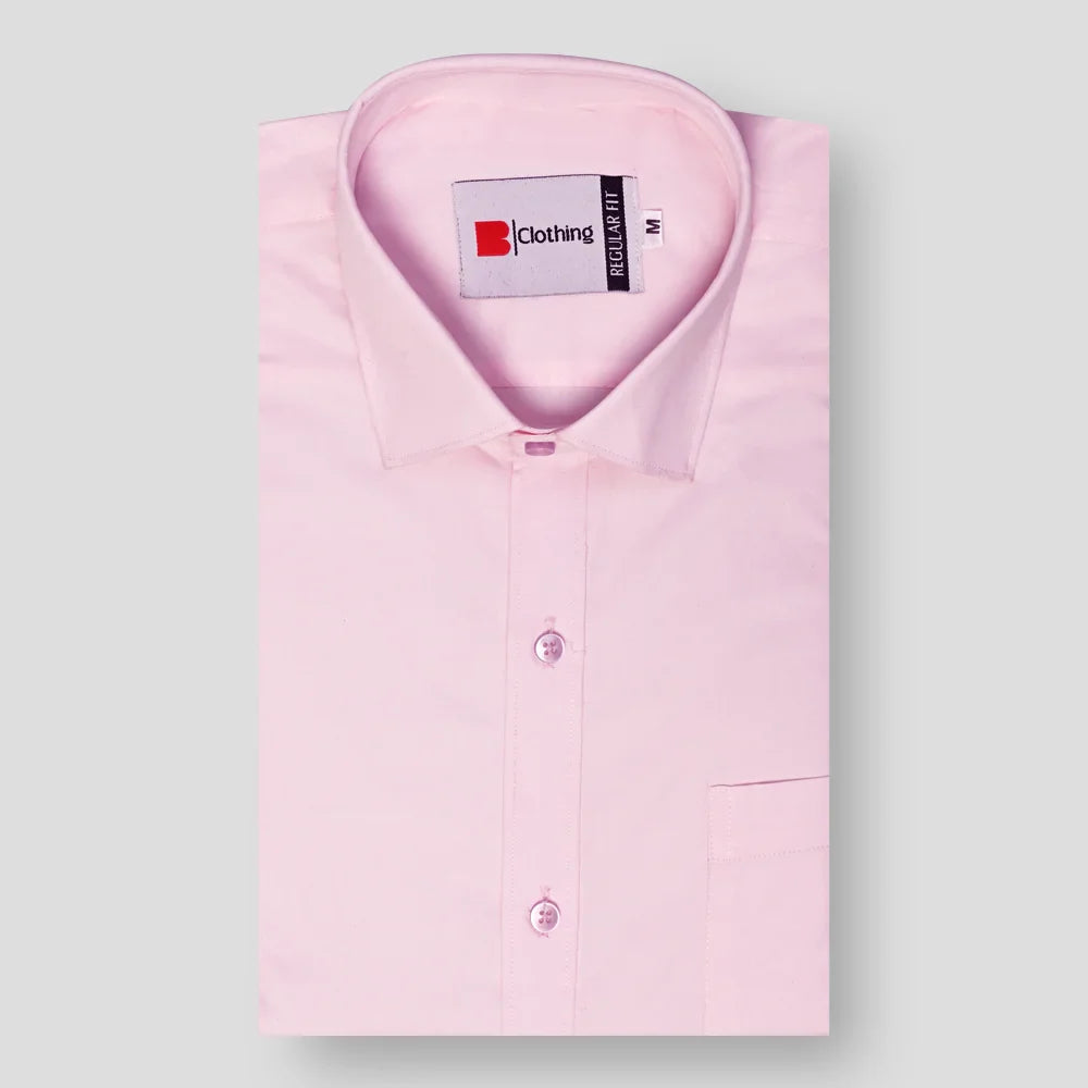 Classic Poplin Shirt - Light Pink