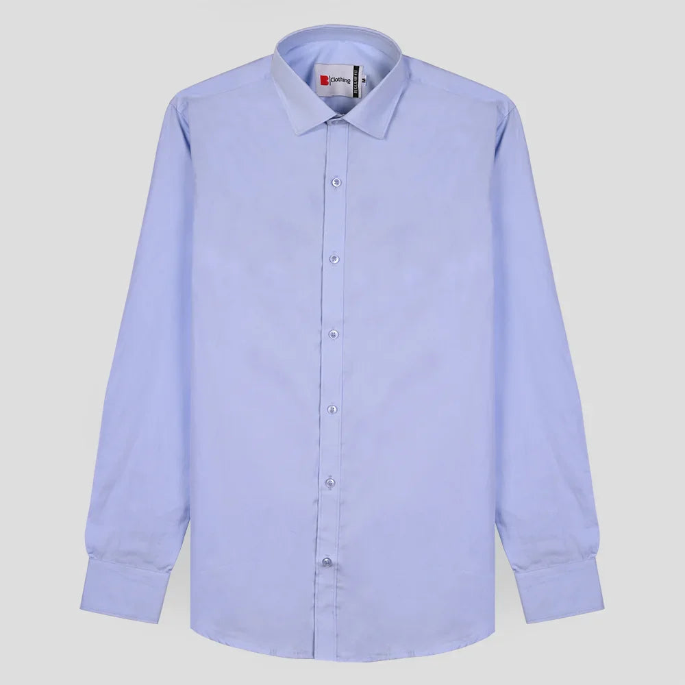 Classic Poplin Shirt - Sky Blue
