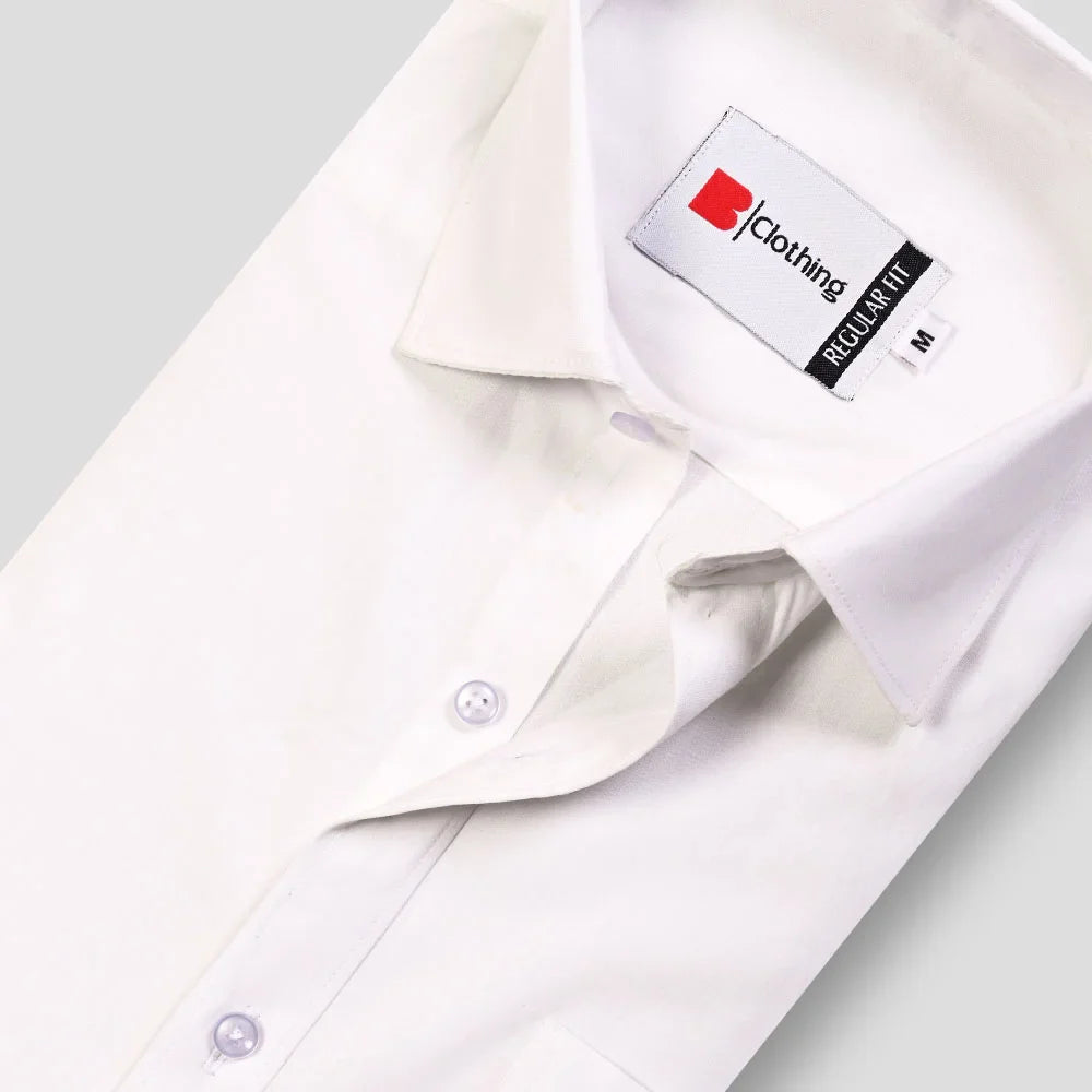 Classic Poplin Shirt - White