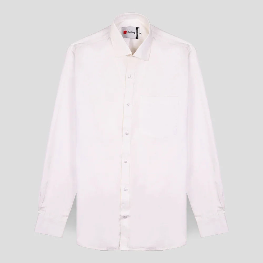 Classic Poplin Shirt - White