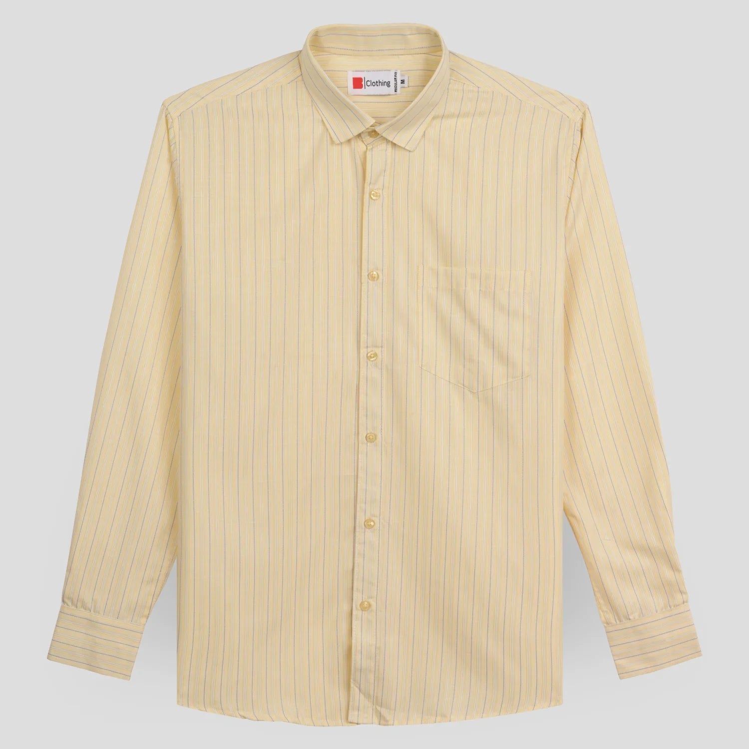 Dual Tone Formal Pin Stripe Shirt AU17