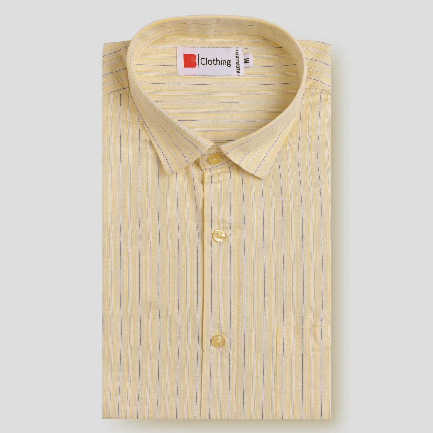 Dual Tone Formal Pin Stripe Shirt AU17