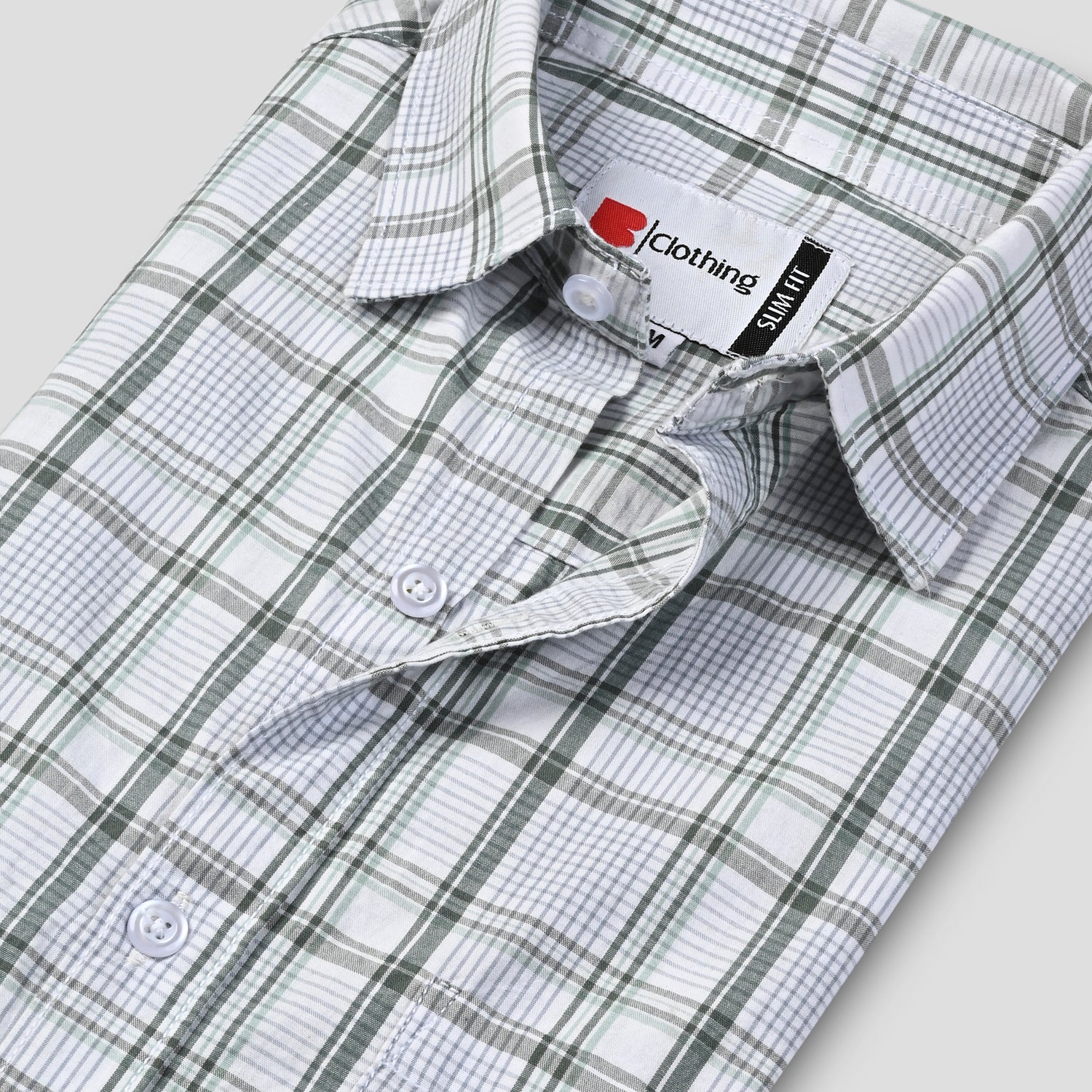 Checkered Cotton Casual Shirt FR 01