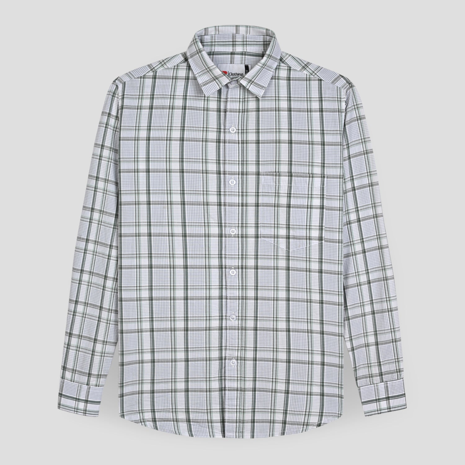 Checkered Cotton Casual Shirt FR 01