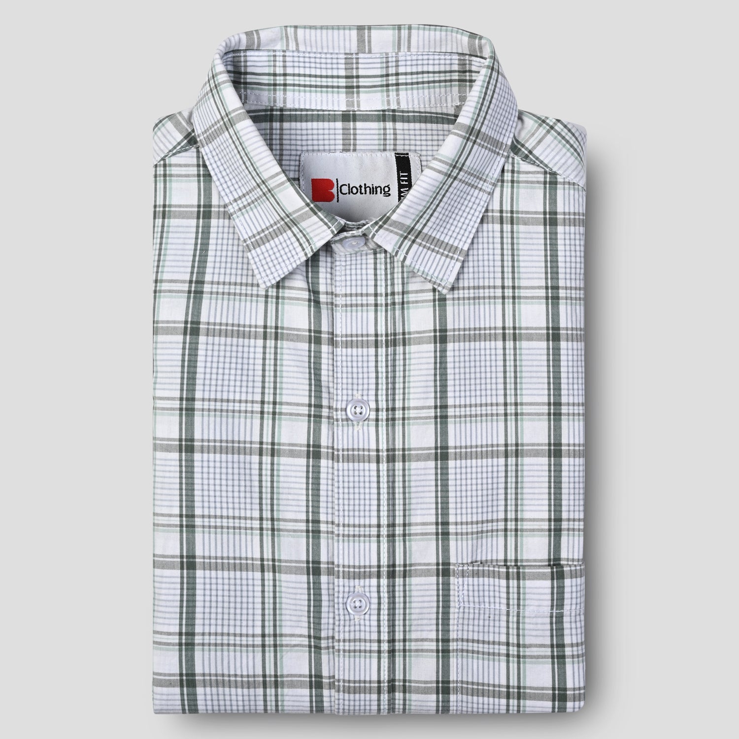 Checkered Cotton Casual Shirt FR 01