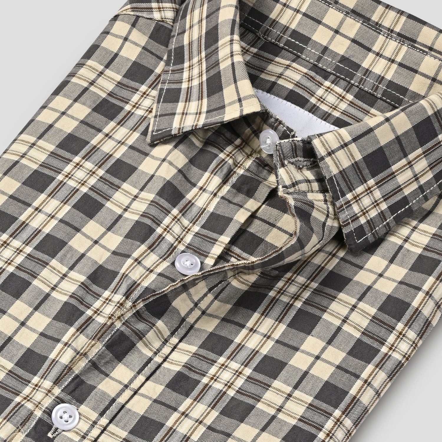Cotton Casual Checks Shirts FR 04