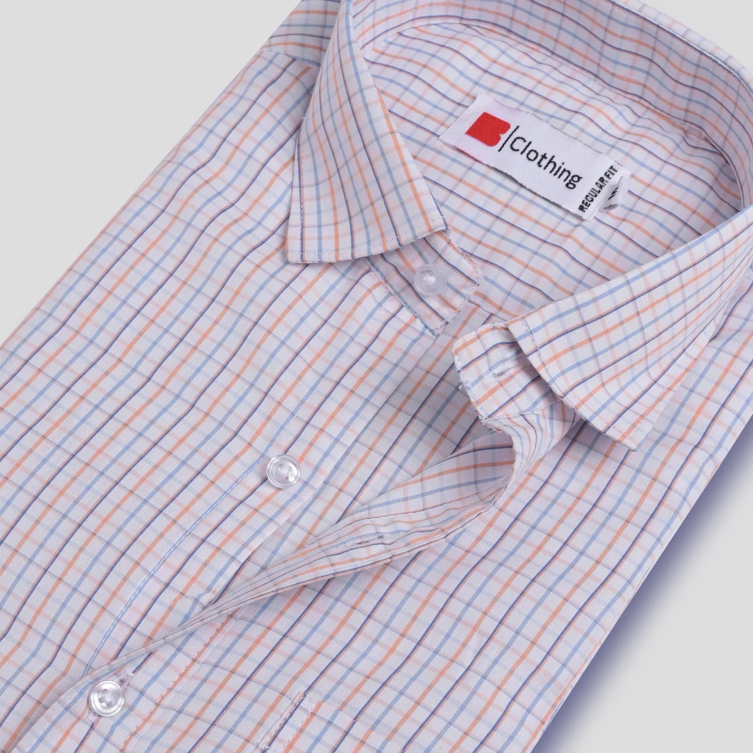 Fromal Checks Regular Fit Shirt AU26