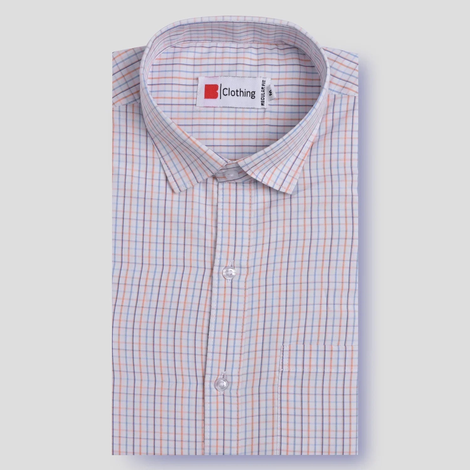 Fromal Checks Regular Fit Shirt AU26