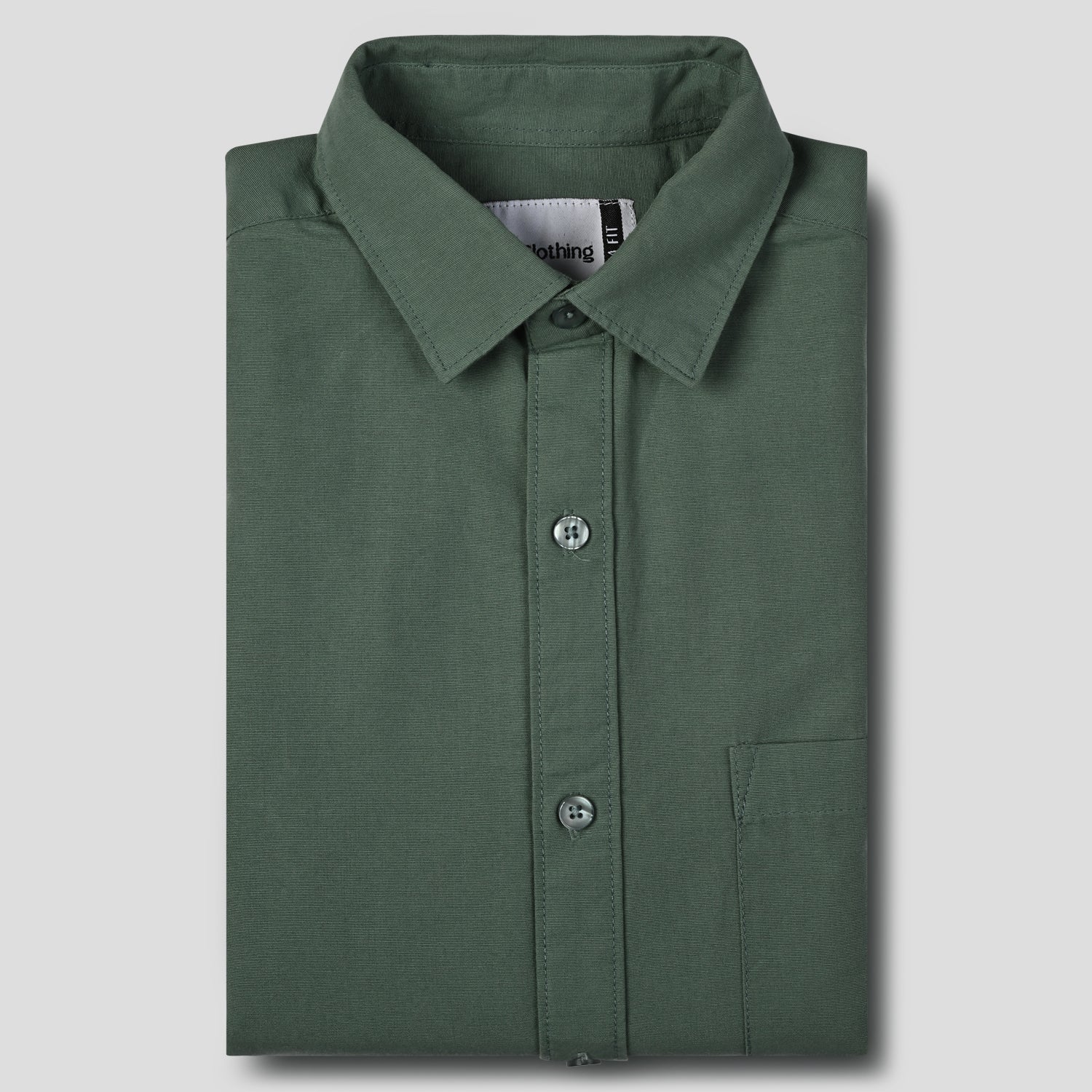 Casual Cotton Breezy shirt - Mint Green