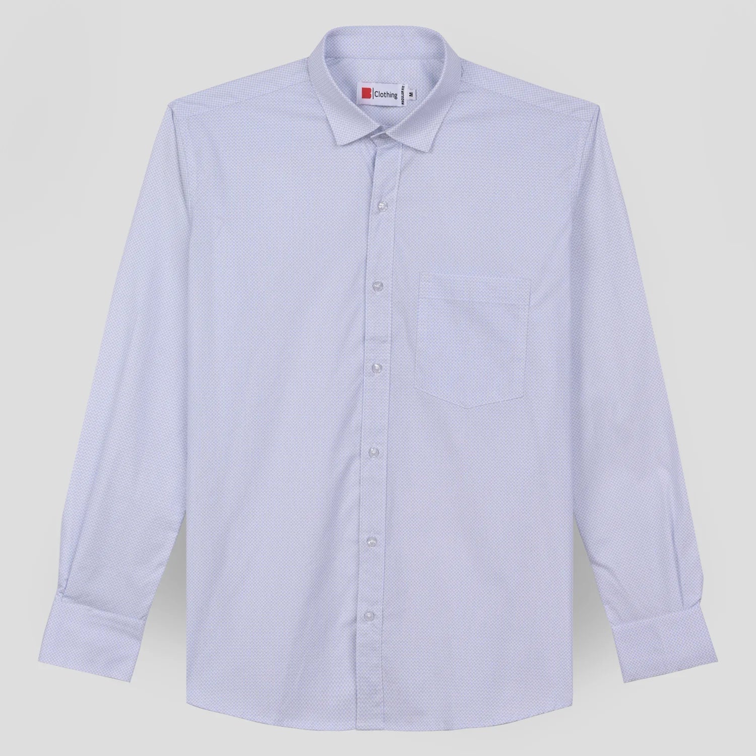 Micro Print Formal Shirt AU16