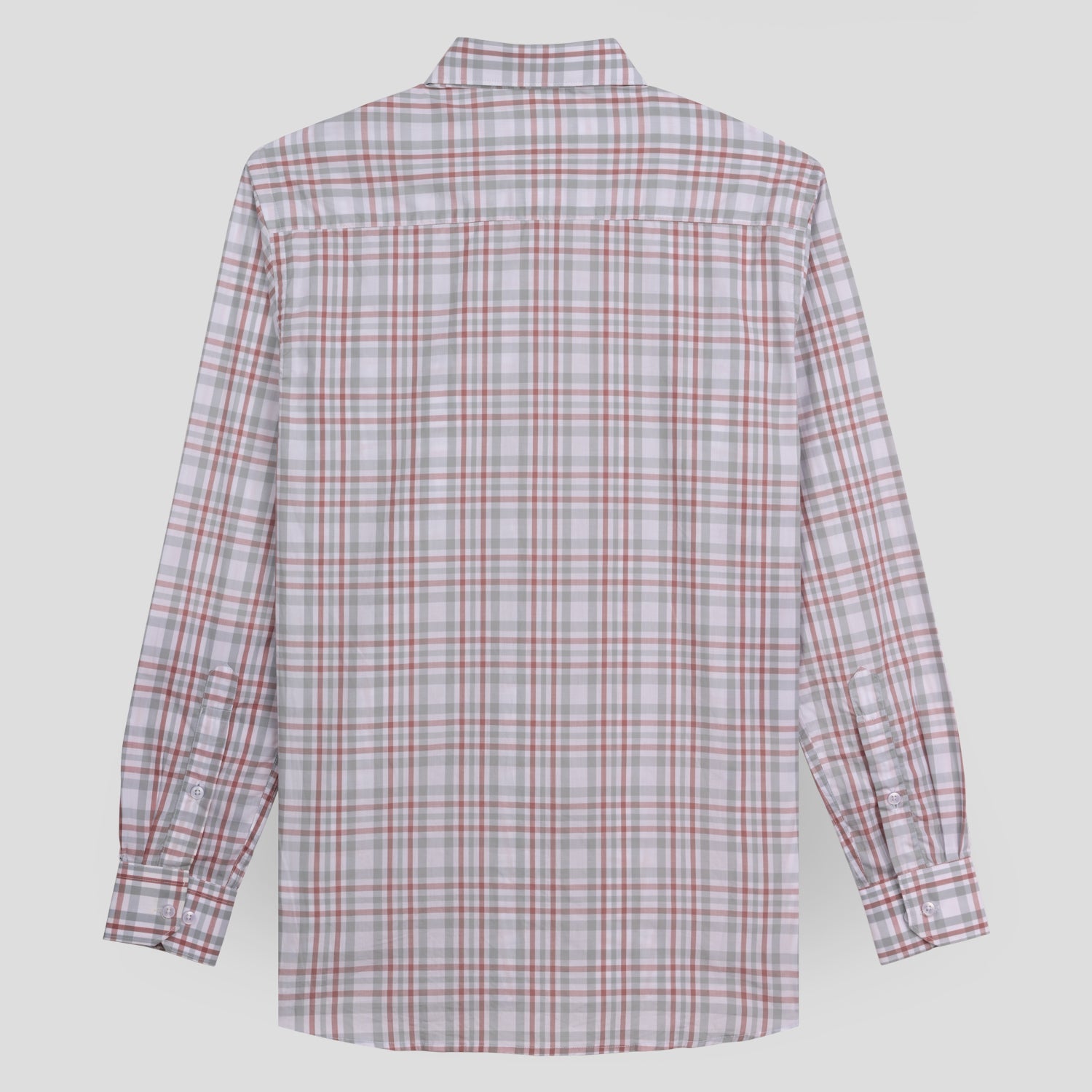 Pure Cotton Checks Formal Shirt AU3