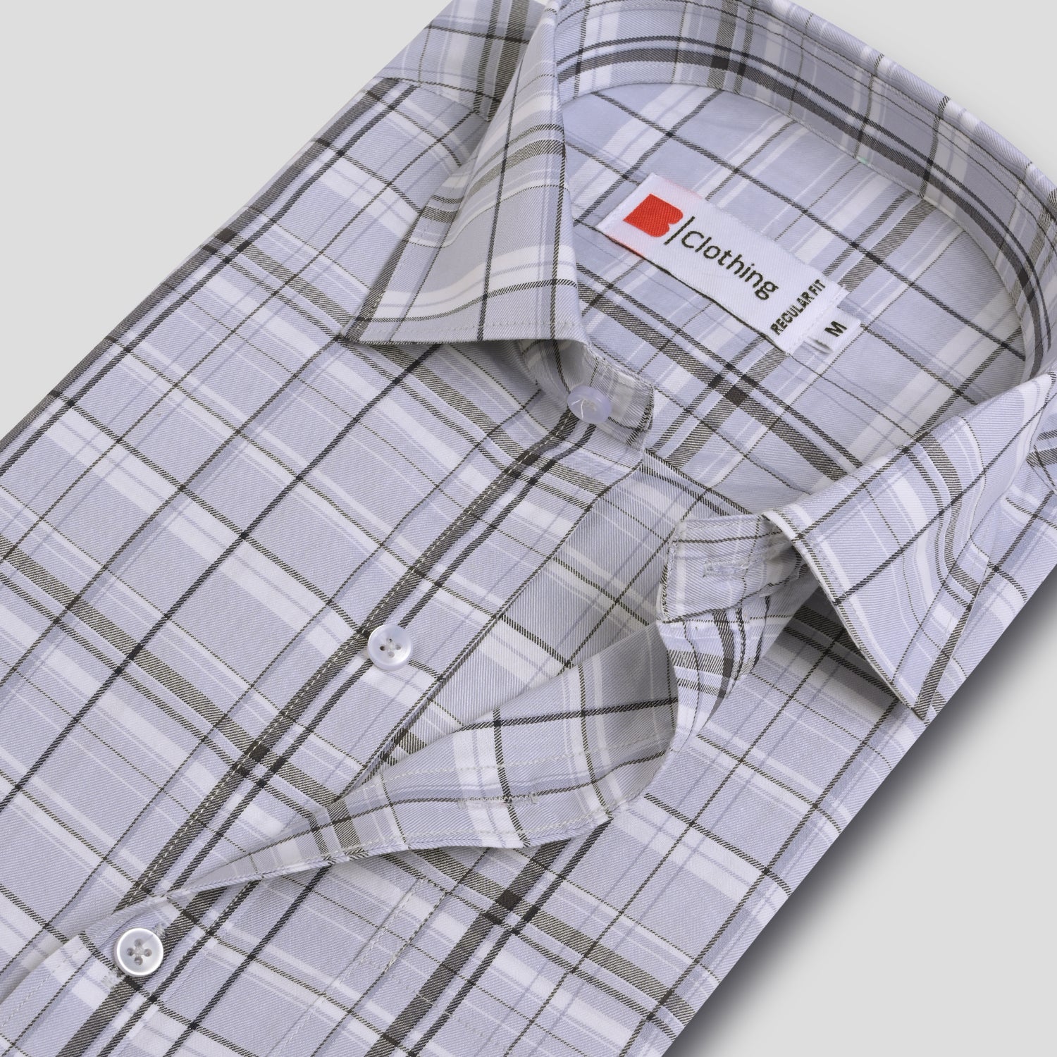 Pure Cotton Checks Shirt AU21