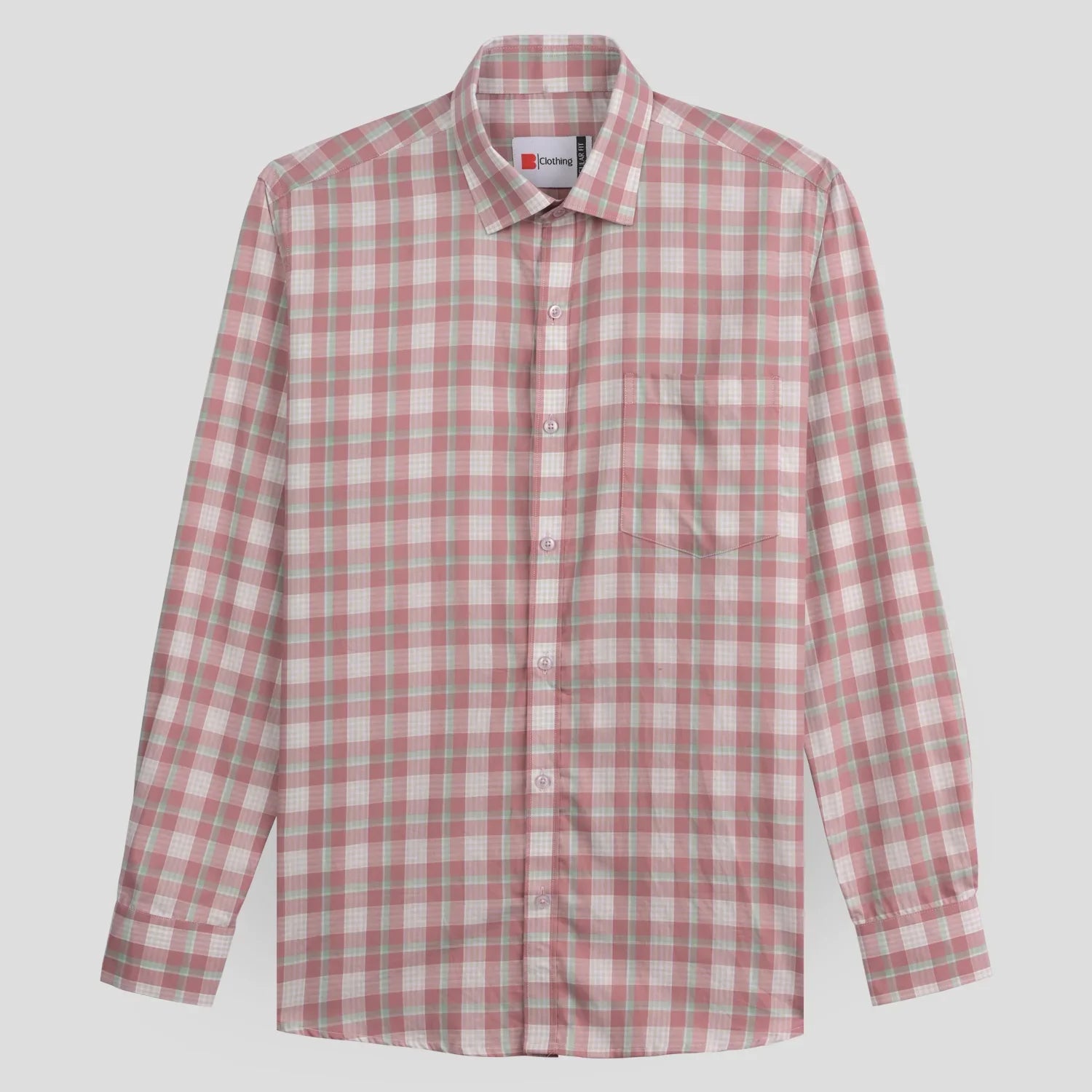 Pure Cotton Formal Checks Shirt AU29